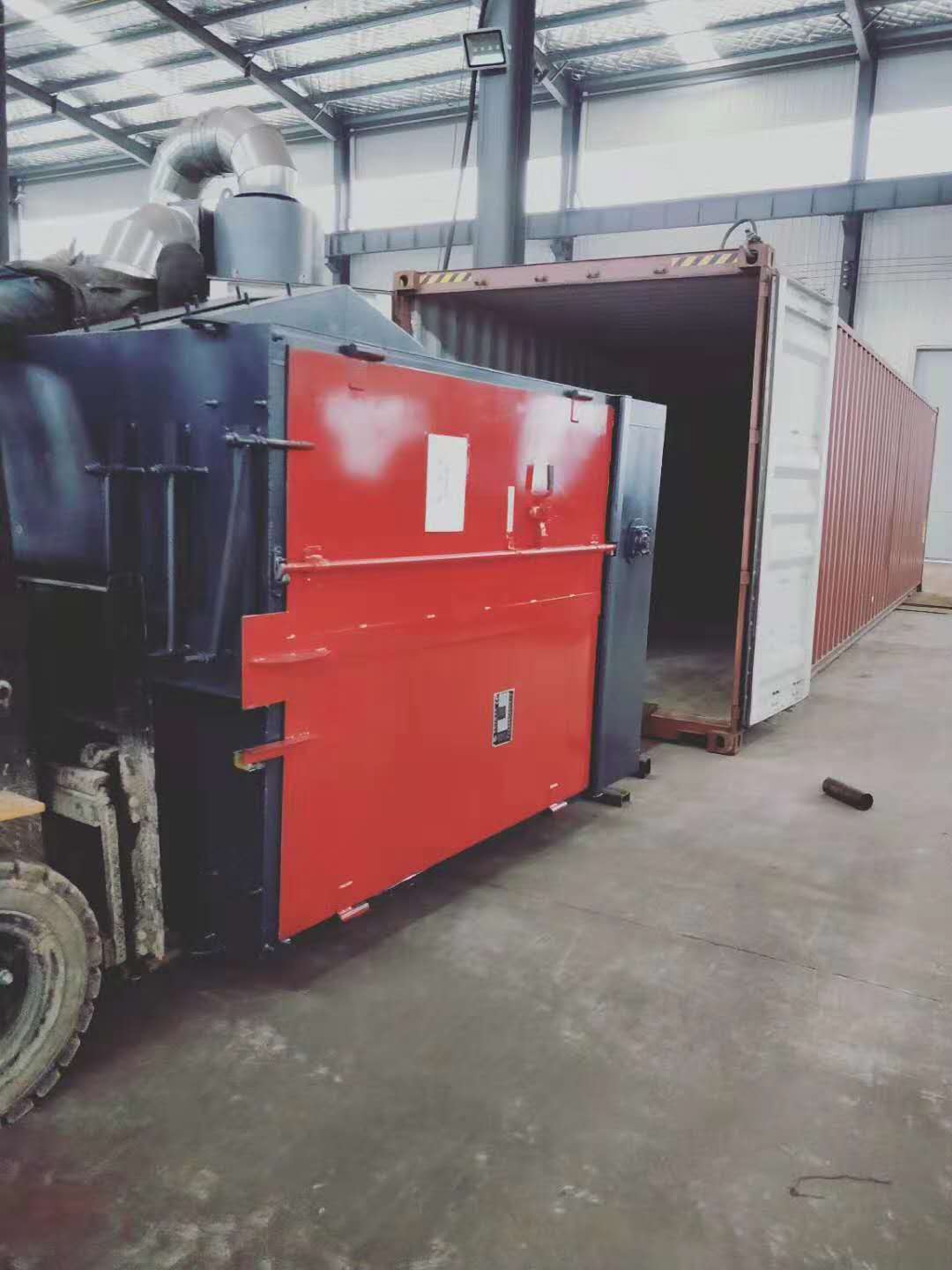 吊鉤式拋丸機發(fā)往越南 吊鉤式拋丸機發(fā)往越南