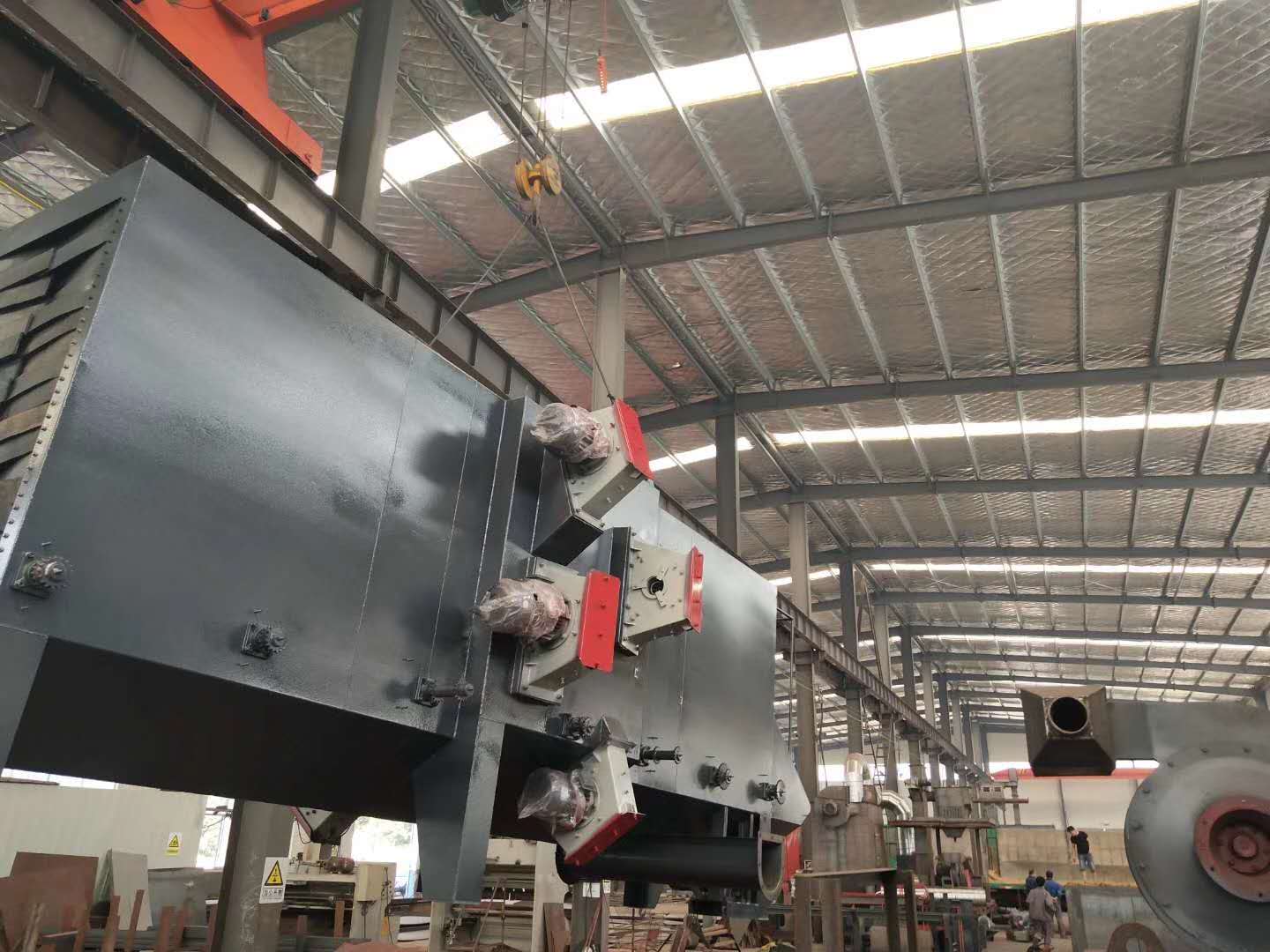 鋼結(jié)構(gòu)拋丸機(jī)發(fā)往榆林 鋼結(jié)構(gòu)拋丸機(jī)發(fā)往榆林