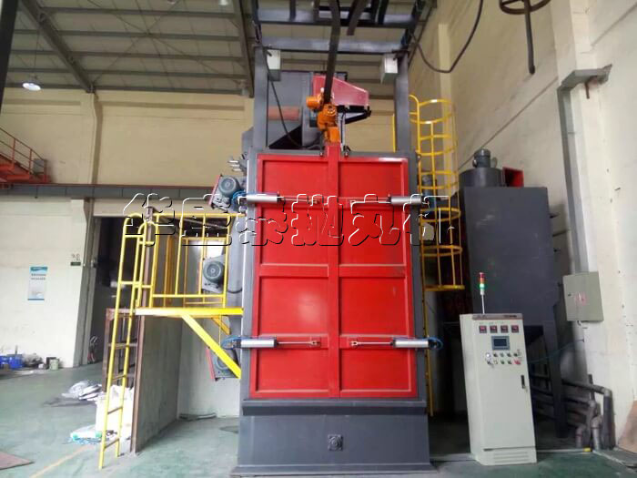 Q3750環(huán)保型吊鉤式拋丸機的設計優(yōu)勢是什么？